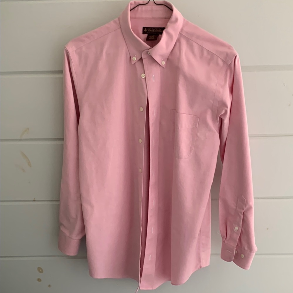 Brooks Brothers Light Pink Dress Shirt